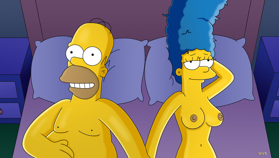 The Simpsons Marge And Bart Naked.