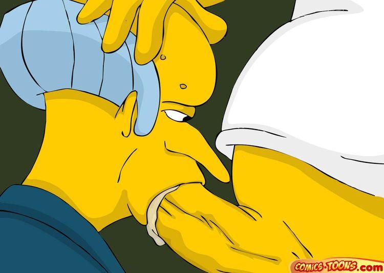 Simpsons nackt die bart sex Die Simpsons