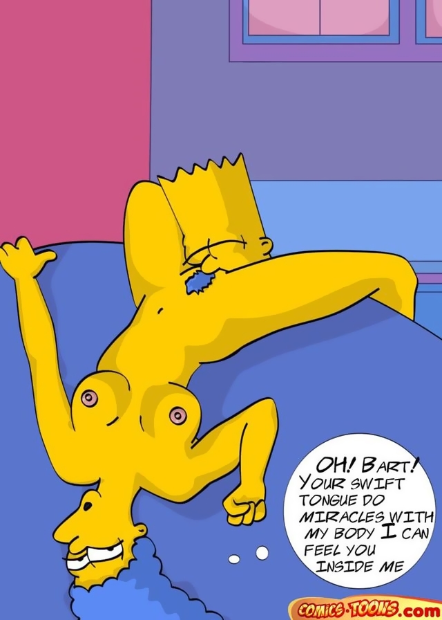 Beim sex nackt simpsons Cartoon Bart