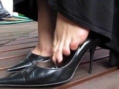 best of Dangling heels mature