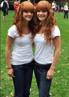 Red head twins