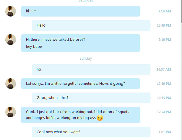 best of Skype chat