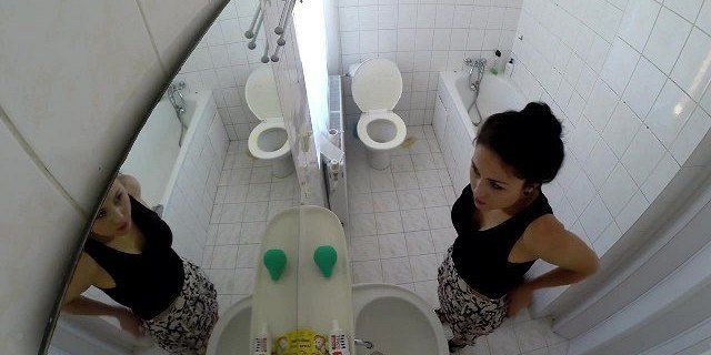 best of Toilet baby nurse