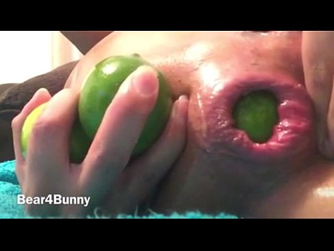Anal fruit insertion