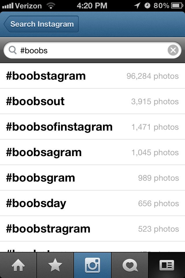 LB recommendet instagram hashtags
