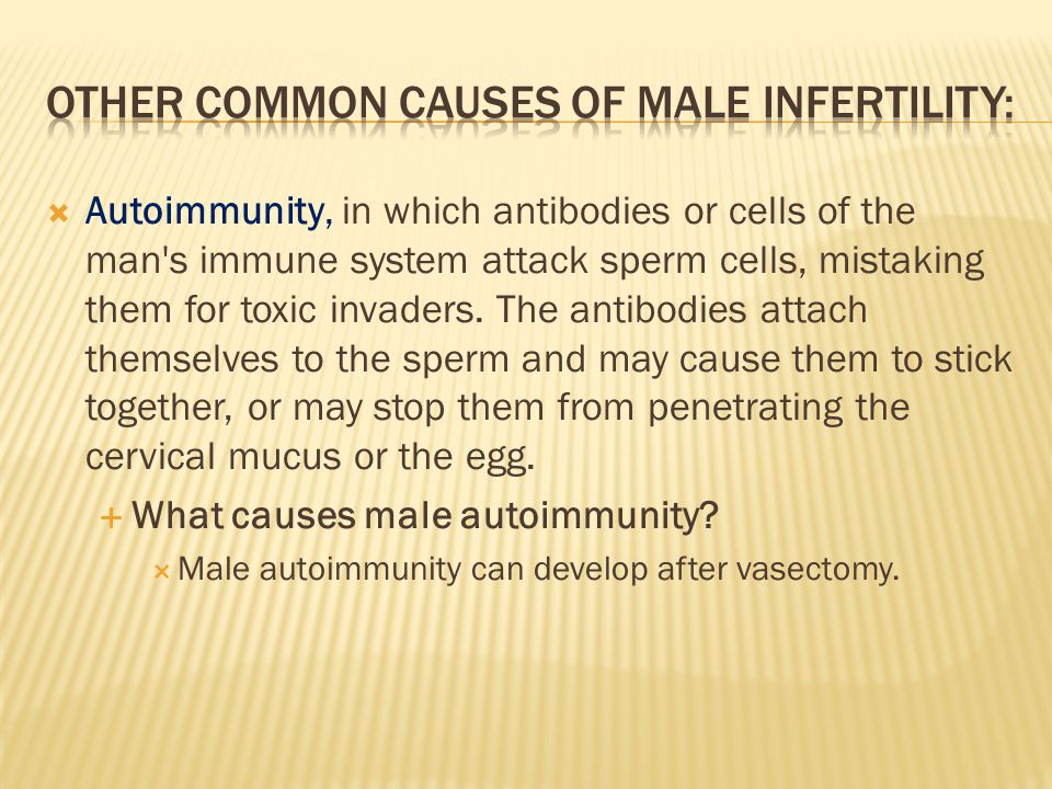 best of Sperm Antibodies against