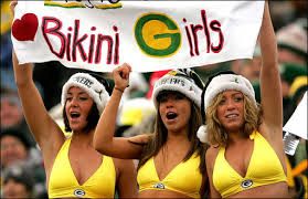 Airmail recommend best of at Bikini lambeau field girls