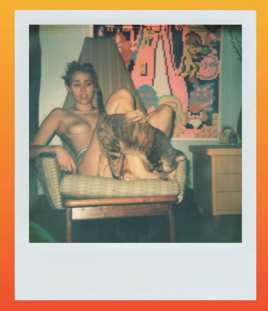 Kit-Kat reccomend Miley cyrus v magazine nude
