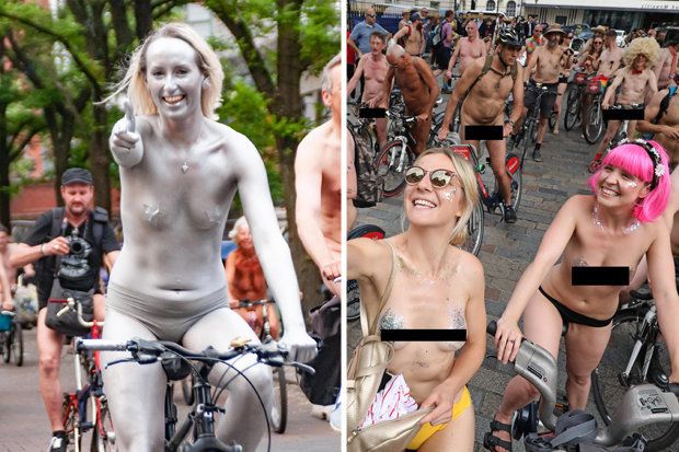 best of Naked Cycle ride world london