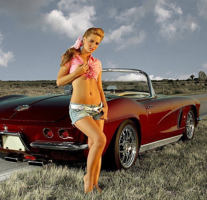 best of Corvette Hot girl naked