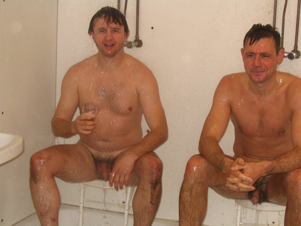 Marine reccomend Naked locker room shower men