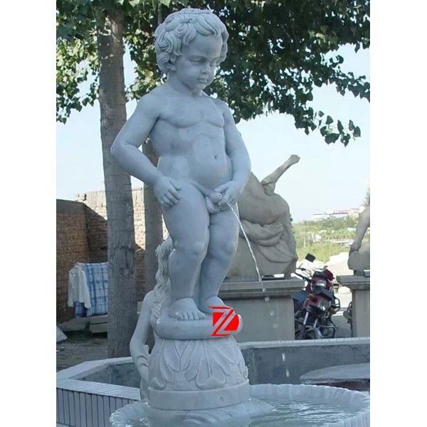 best of Peeing Pond statue of boy