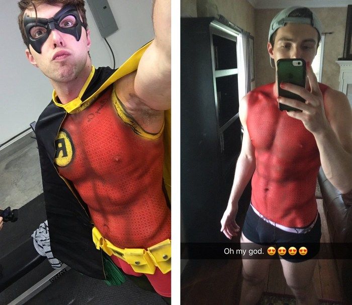 Sexy porn robin costumes