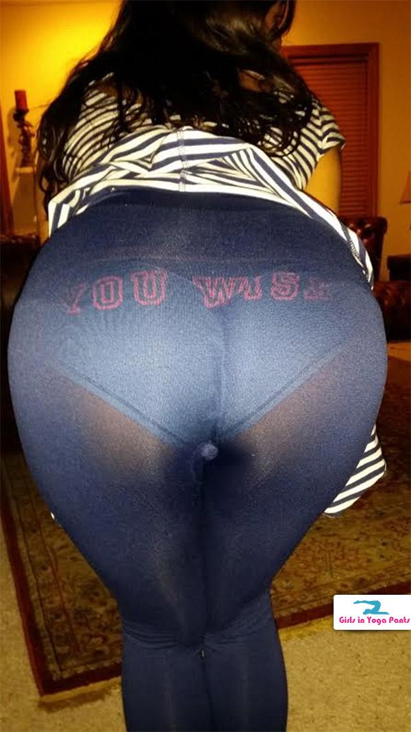 Wonder W. reccomend white thru pants see Sexy