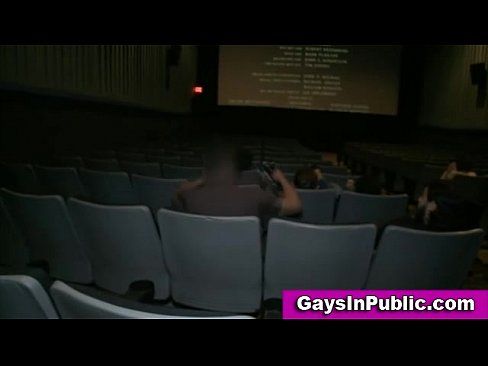Sucking dick movie theater